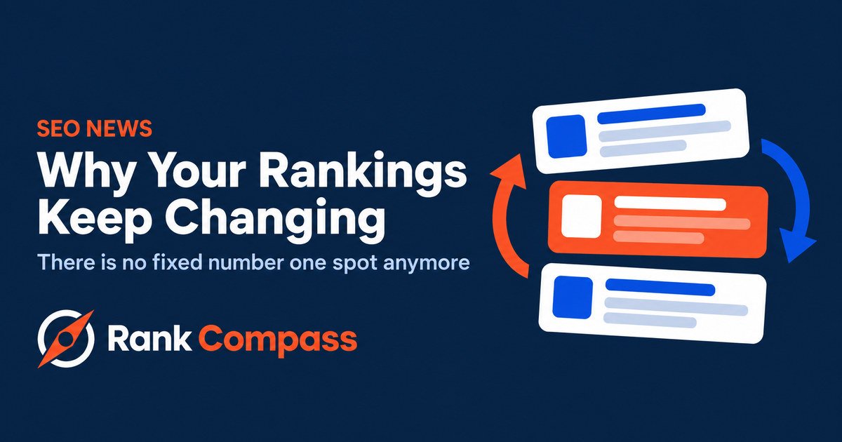 Why Your Google Rankings Keep Changing (and Why There’s No Real “Position #1” Anymore)