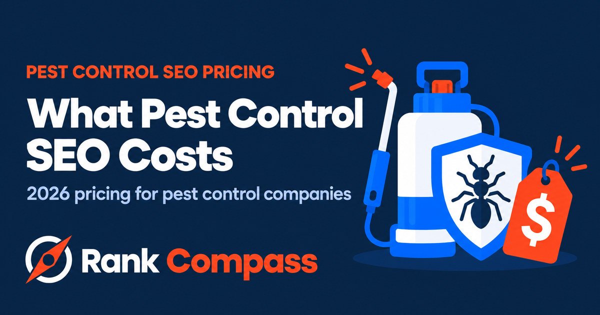 How Much Does Pest Control SEO Cost? (2026)